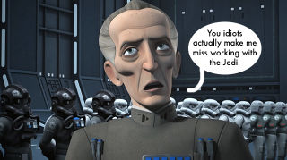 Illustration for article titled Star Wars Rebels Reminds Us What A Badass Grand Moff Tarkin Is